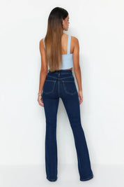 AZUL | High-Waisted Flared Jeans