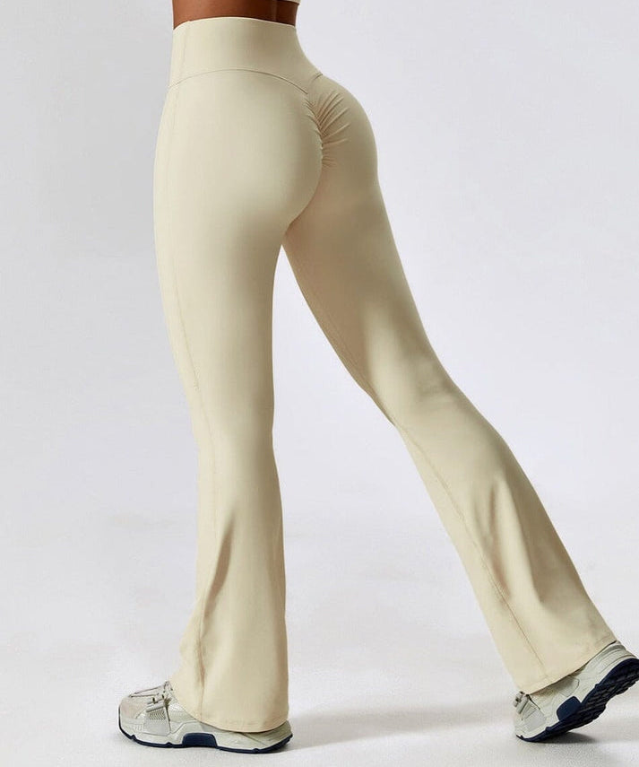 PHOEBE | High-waisted fitted leggings with tapered legs