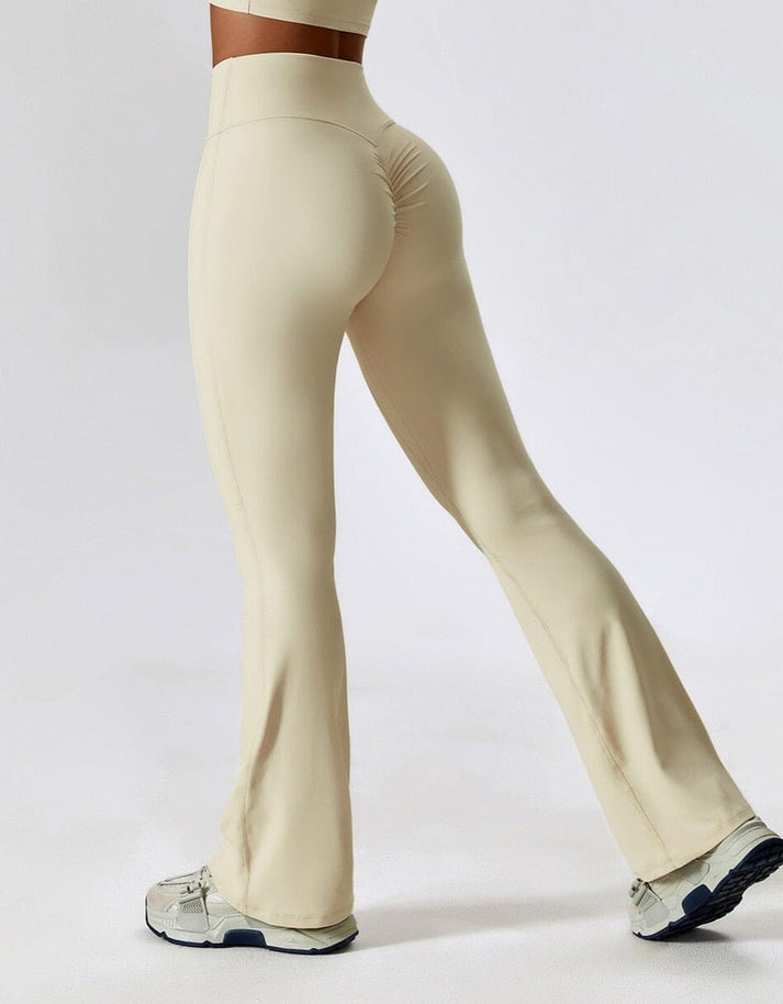 PHOEBE | High-waisted fitted leggings with tapered legs