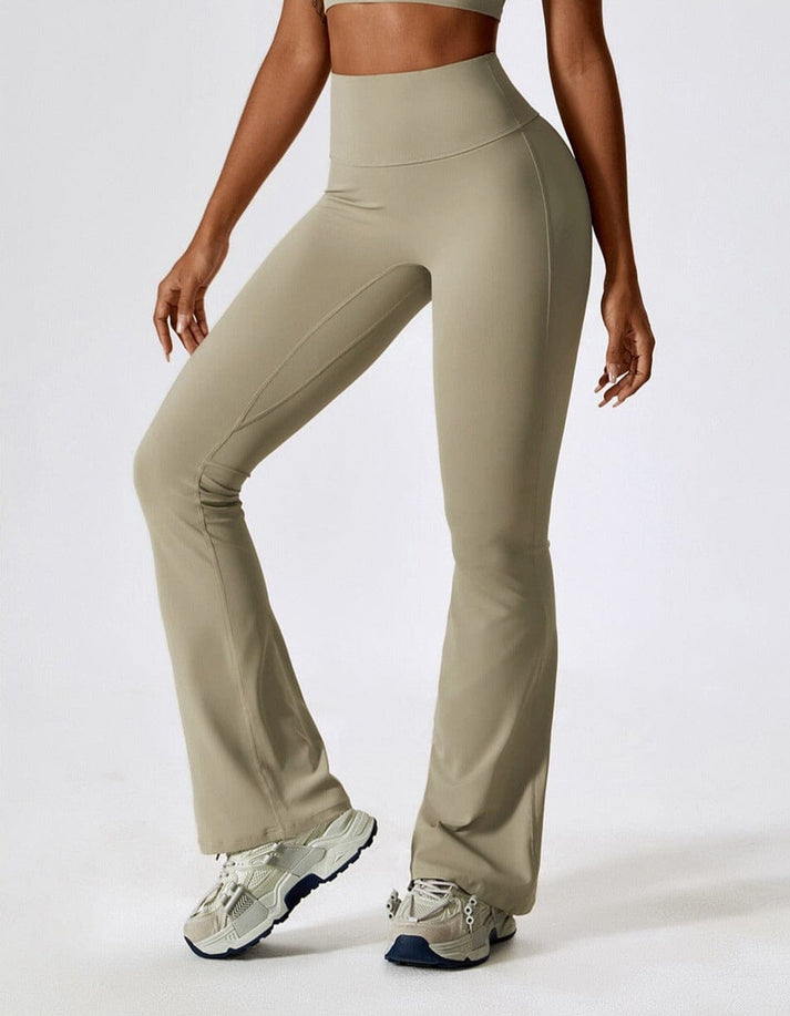 PHOEBE | High-waisted fitted leggings with tapered legs