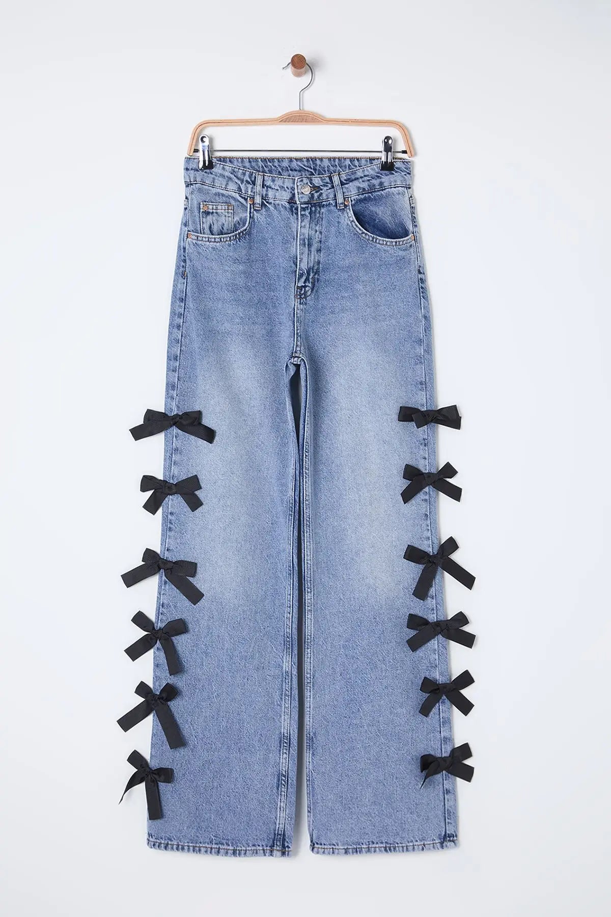 Saphira | High-Waisted Wide-Leg Jeans
