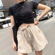 JENNA | Casual Short Linen