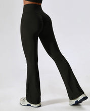 PHOEBE | High-waisted fitted leggings with tapered legs