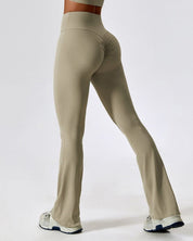 PHOEBE | High-waisted fitted leggings with tapered legs