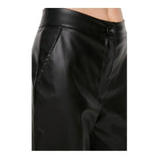 Diana | Elegant Faux Leather Pants