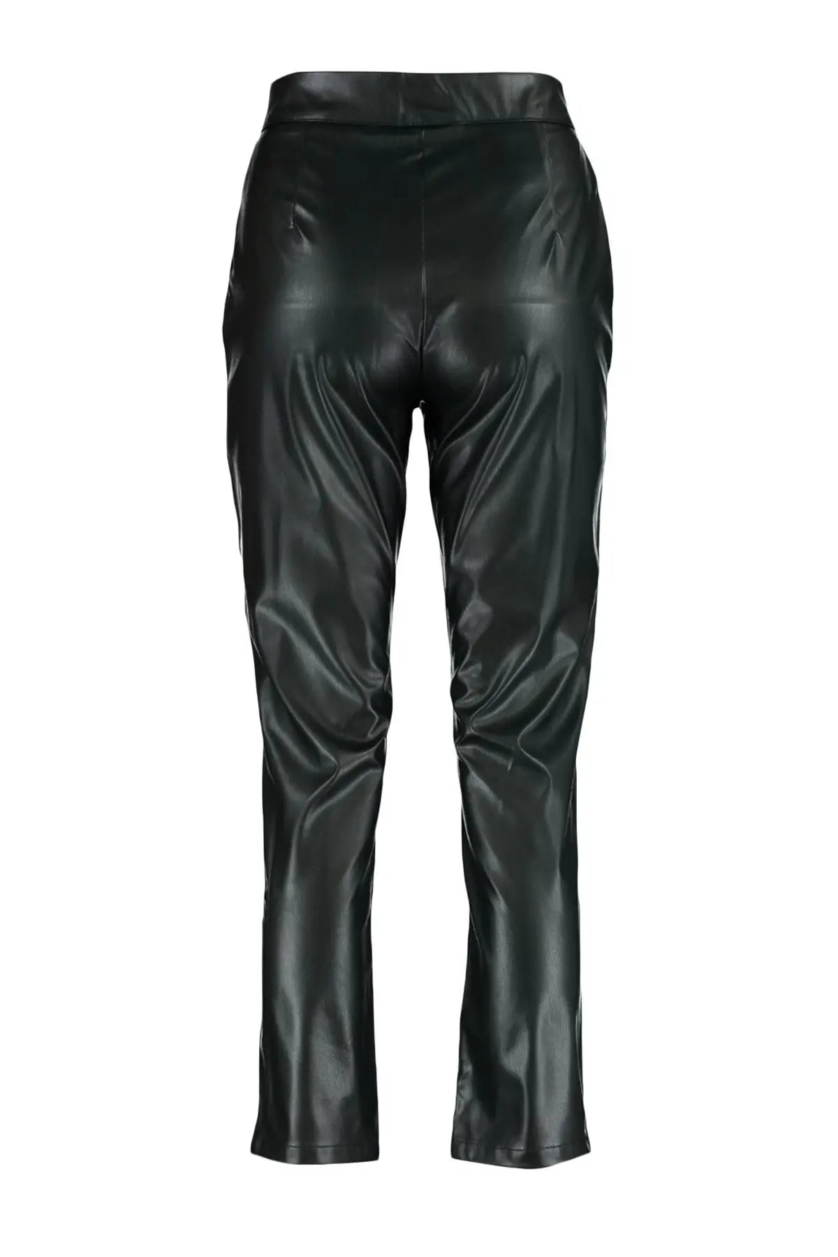 Diana | Elegant Faux Leather Pants