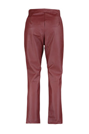 Diana | Elegant Faux Leather Pants