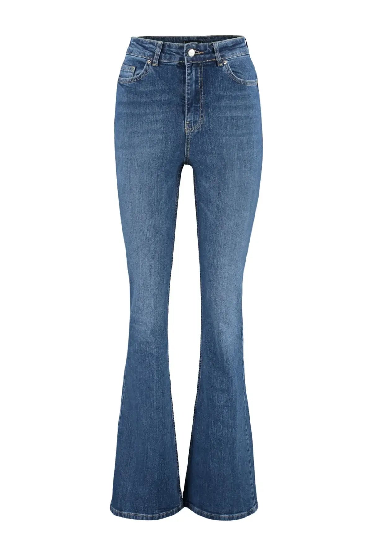 AZUL | High-Waisted Flared Jeans
