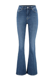 AZUL | High-Waisted Flared Jeans