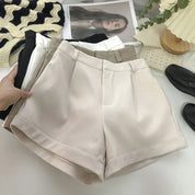 ANDREA | Short élégant taille haute