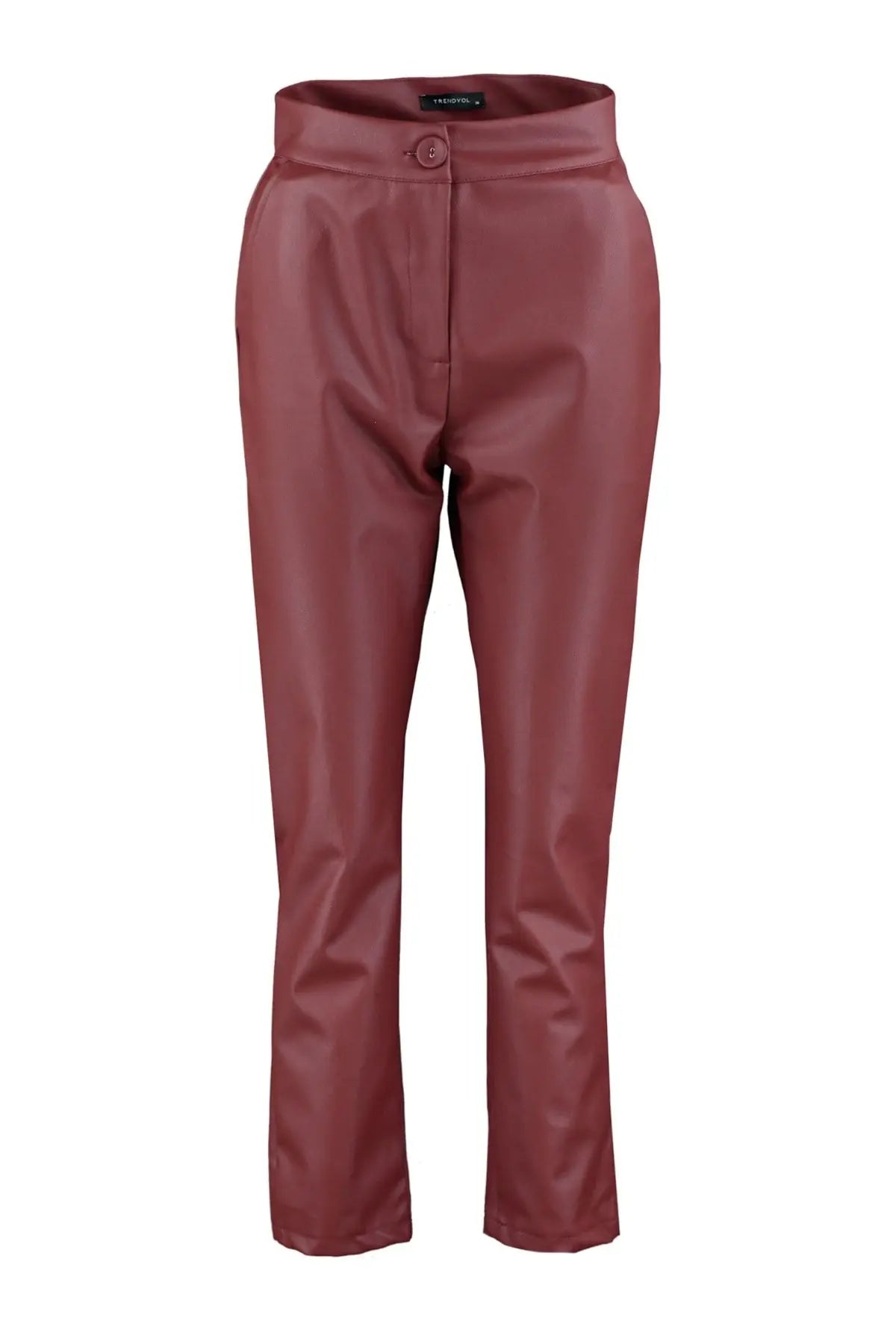 Diana | Elegant Faux Leather Pants