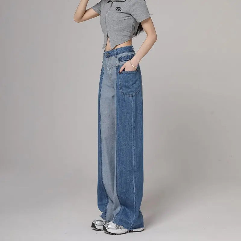 Alina | High Waist Wide Leg Jeans