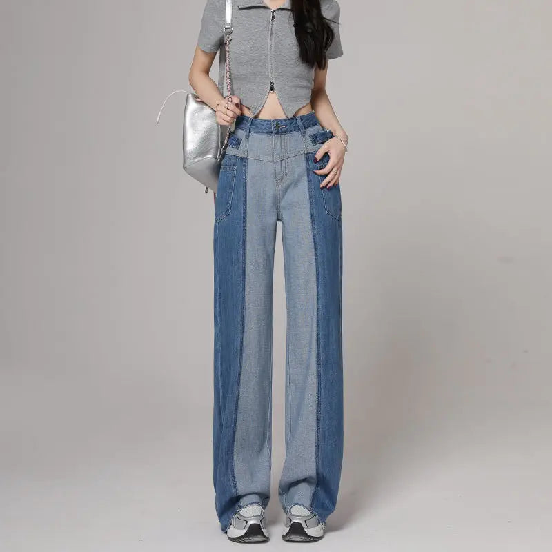 Alina | High Waist Wide Leg Jeans