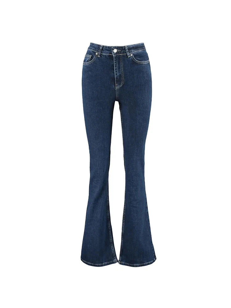 AZUL | High-Waisted Flared Jeans