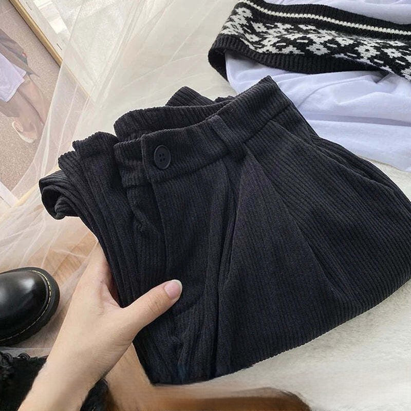 JESSY | Vintage High-Waisted Corduroy Pants for Women