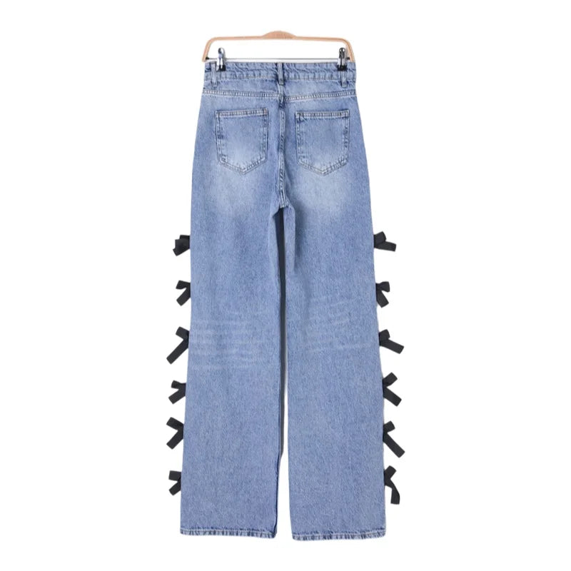 Saphira | High-Waisted Wide-Leg Jeans