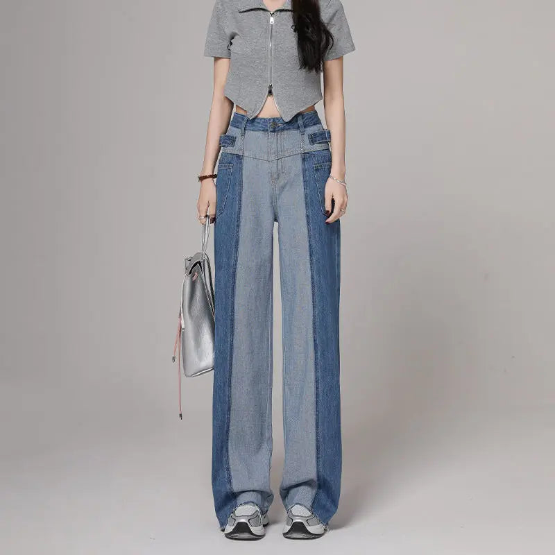 Alina | High Waist Wide Leg Jeans