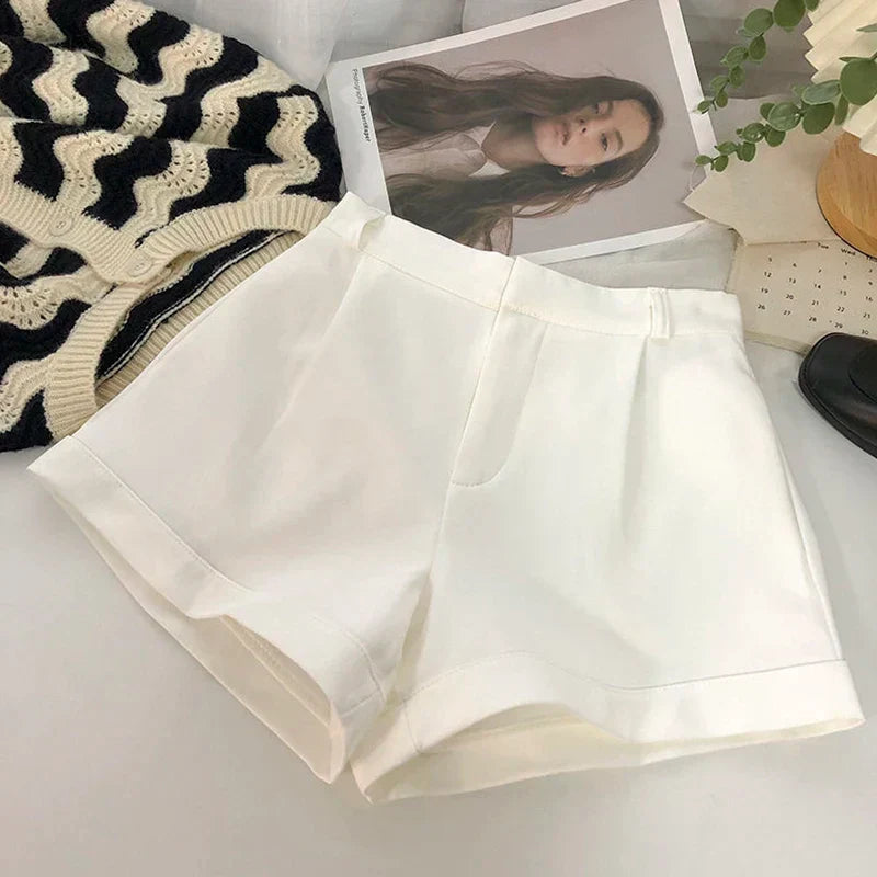 ANDREA | Short élégant taille haute