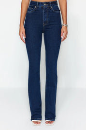 AZUL | High-Waisted Flared Jeans