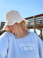 Women's Siesta Beach Surf Shop Crewneck Sweatshirt