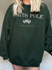 Women's North Pole Alaska Crewneck Sweatshirt