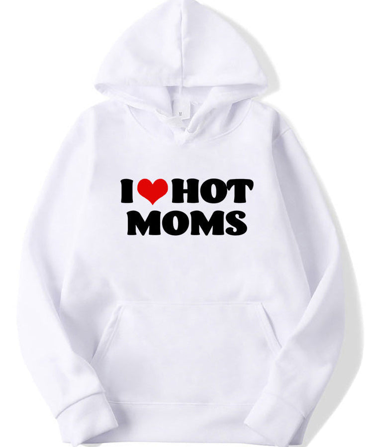 Sudaderas casuales I Heart Hot Moms