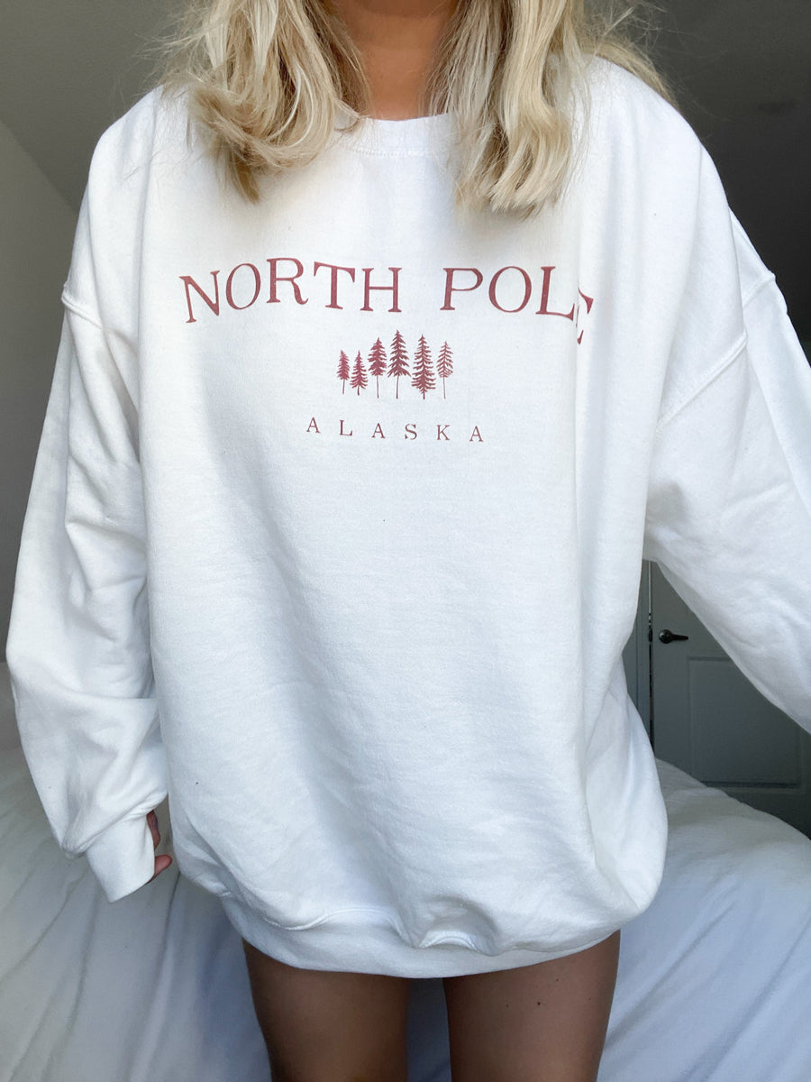 Women's North Pole Alaska Crewneck Sweatshirt
