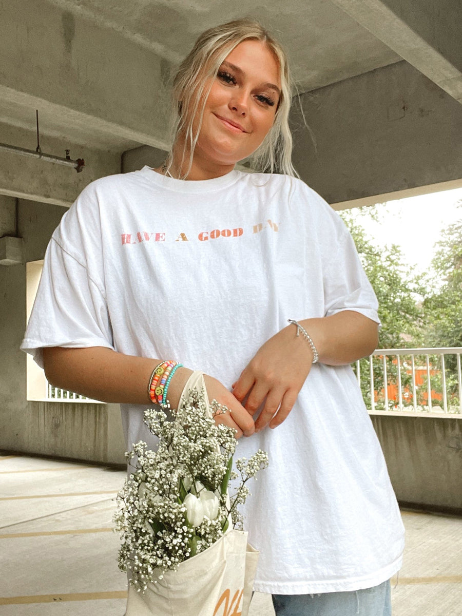 Women's Preppy Have A Good Day T-shirts