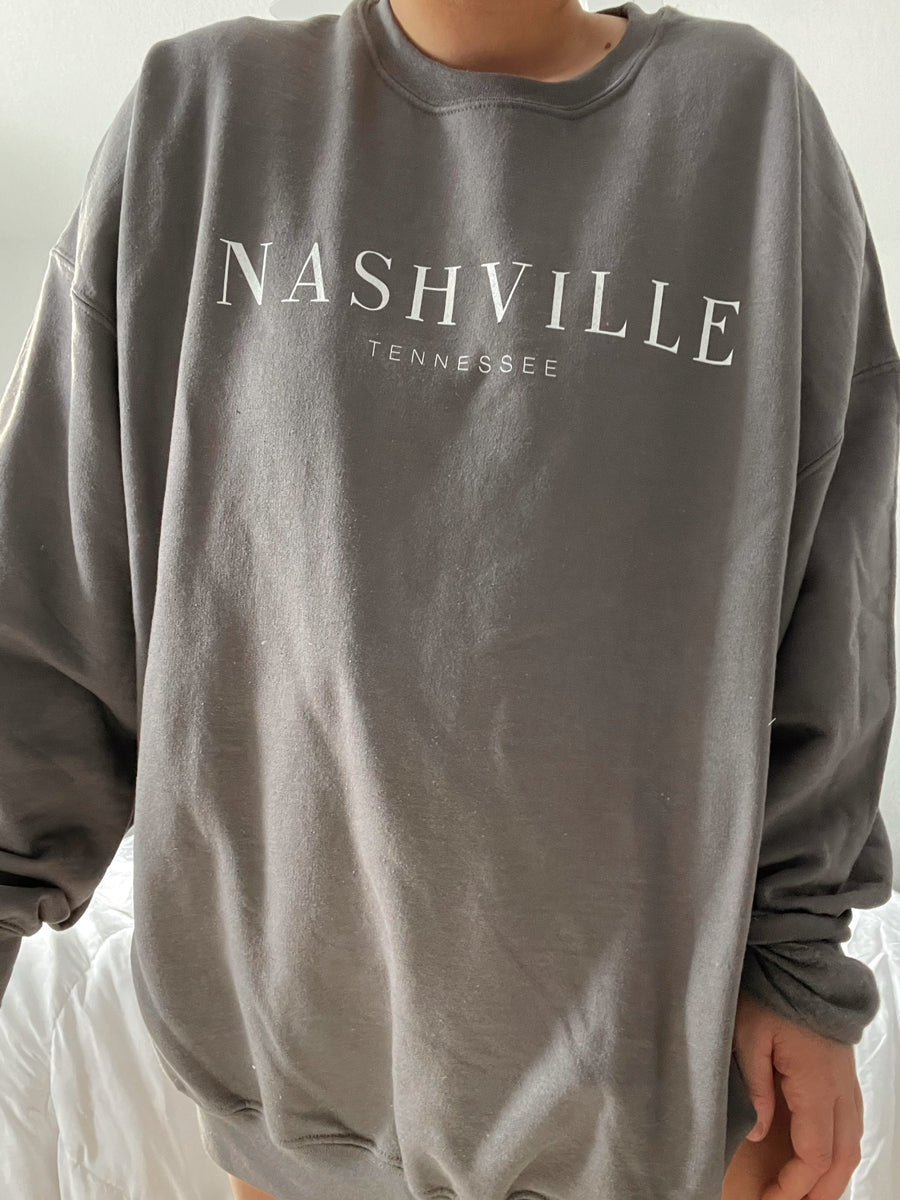 Women's Nashville Tennessee Crewneck Sweatshirt
