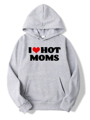 Casual I Heart Hot Moms Hoodies
