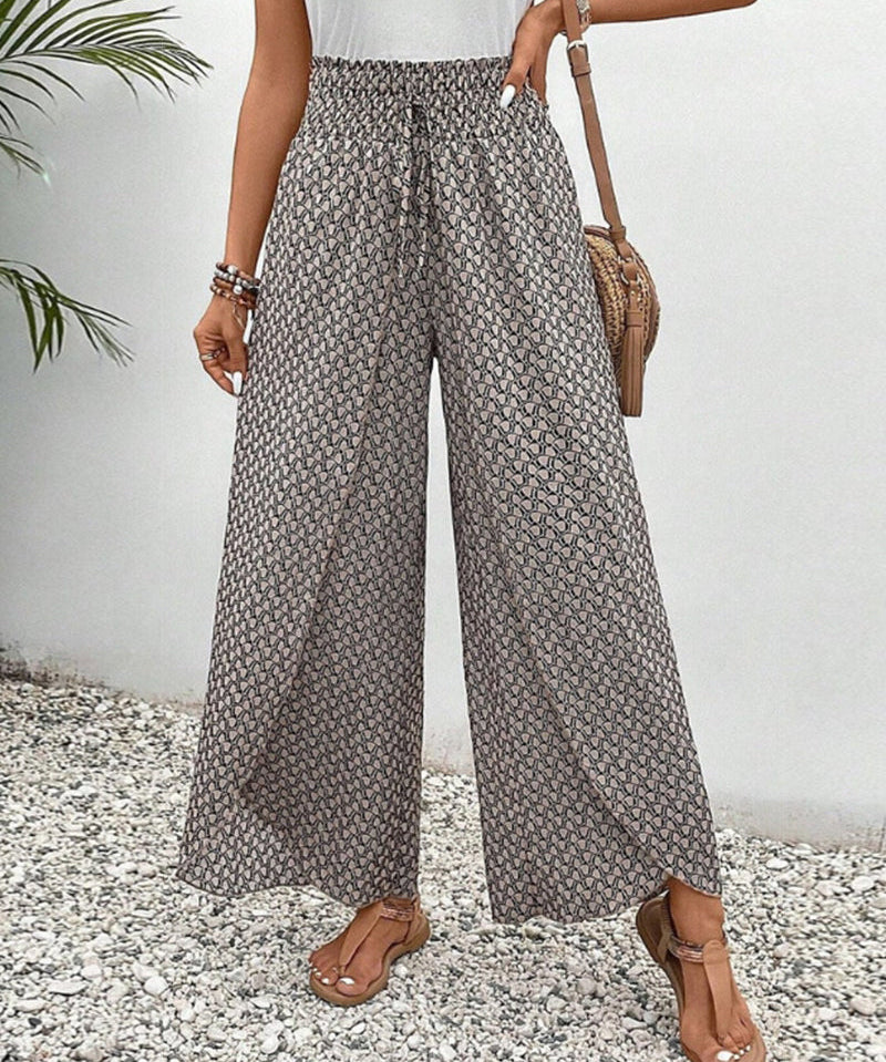SUZY | Women's Pants with Geometric Print