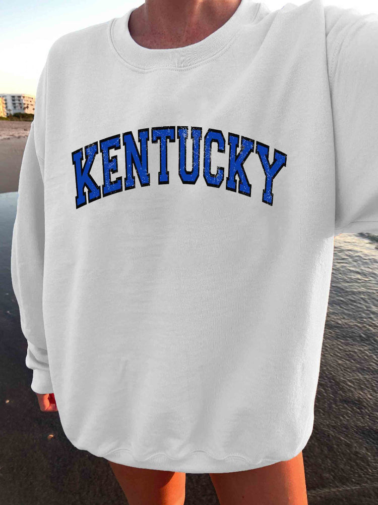 Womens Kentucky Crew Neck Sweatshirt