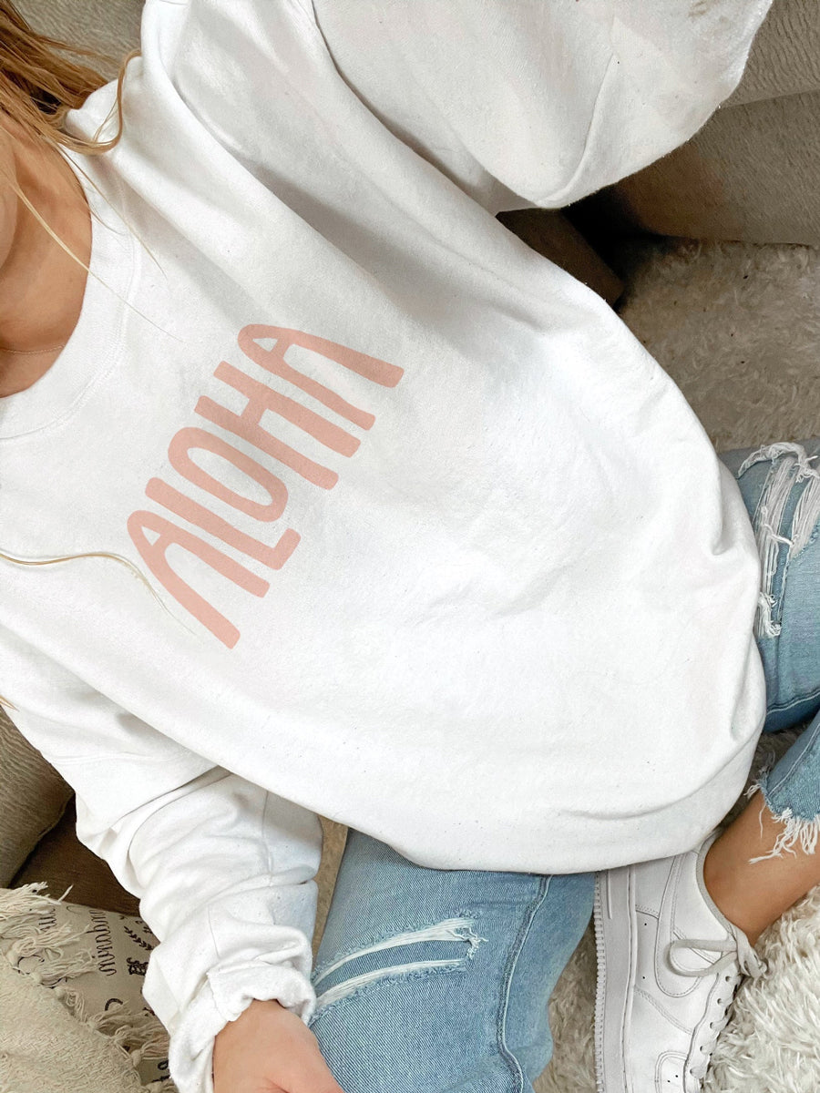 Women's Aloha Crewneck Sweatshirt