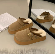 Platform Buckle Clogs