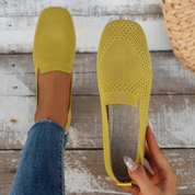 Glitter Knit Loafers