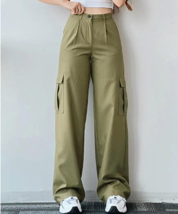 AYLA | Women's cargo jeans with pockets