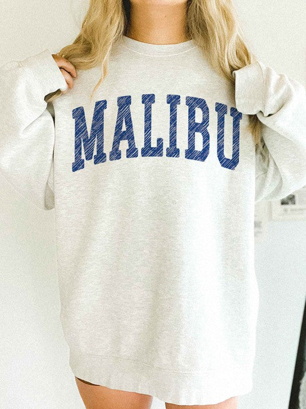 Women's Retro Malibu Crewneck Sweatshirt