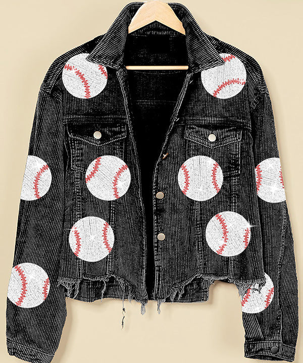 Women's Baseball Gameday Corduroy Jacket