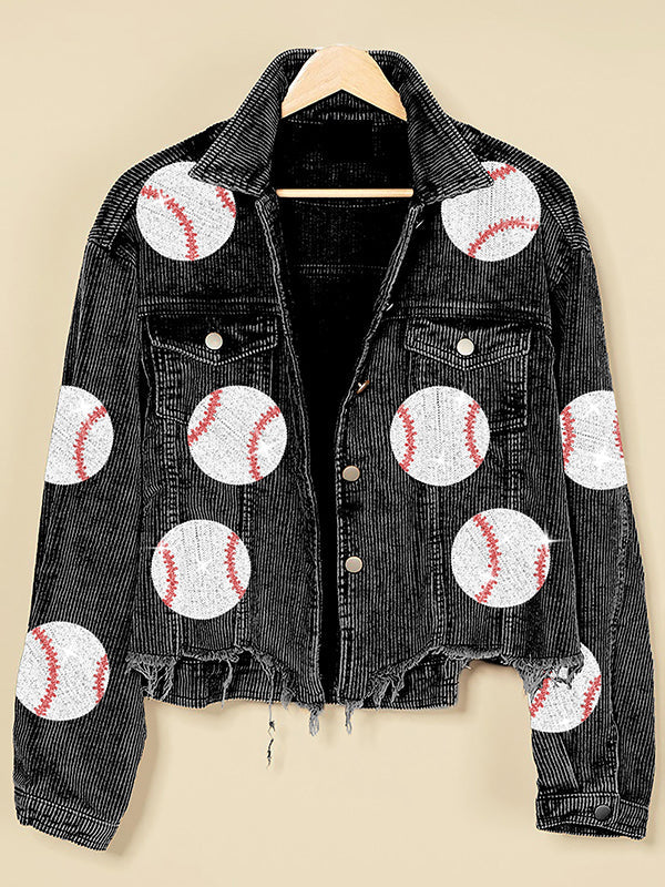 Women's Baseball Gameday Corduroy Jacket