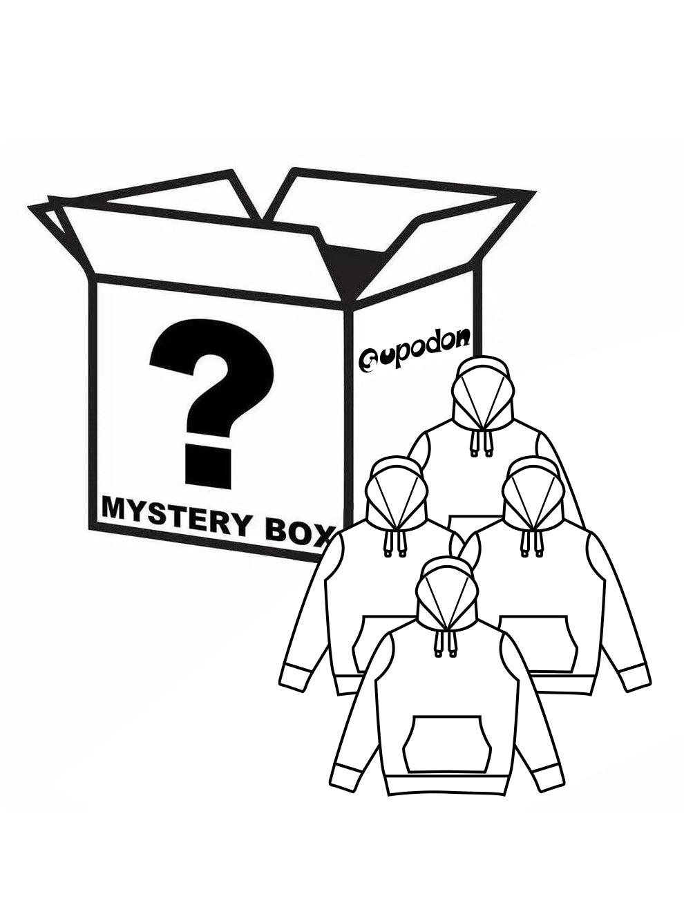 Mystery Box - Four Hoodies
