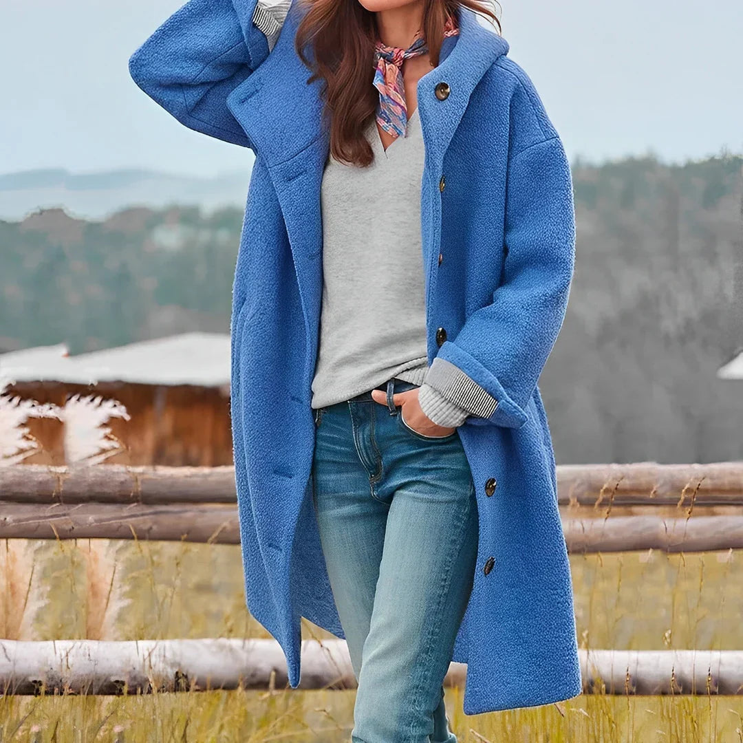 Freja | Cozy mid-length everyday coat