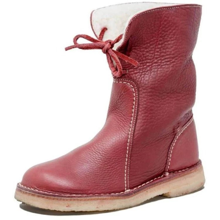 FoldTop Lace Boots