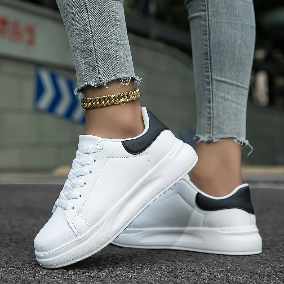 Minimalist Platform Sneakers