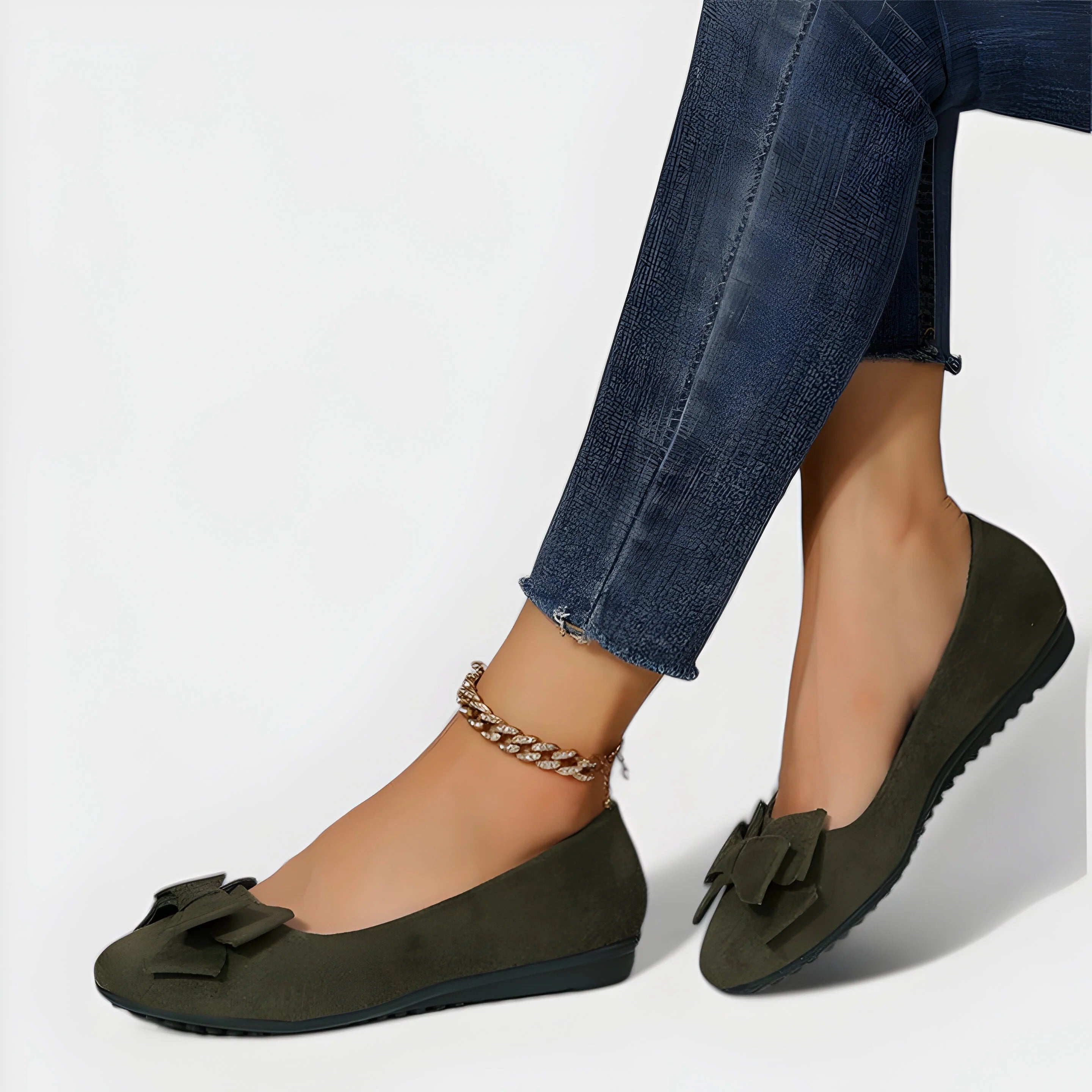 Ballerines à nœud