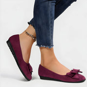 Ballerines à nœud