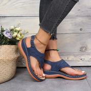 Sandales à lanière à boucle et bout ouvert