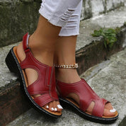 Cutout Slingback Sandals
