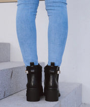 Embellished Block Heel Boots