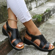 Cutout Slingback Sandals