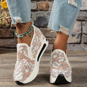 Lace Platform Sneakers